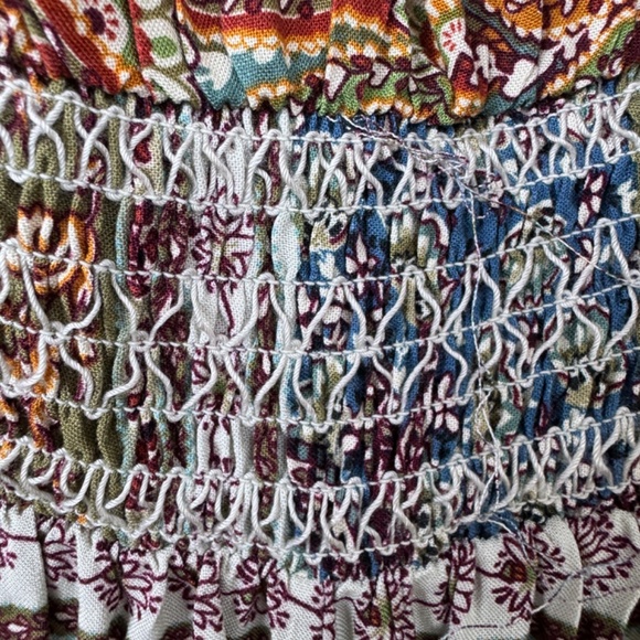 SIGNIFY Boho Strapless Sleeveless Tube Top NWT Jumpsuit / Size Small - Picture 4 of 11